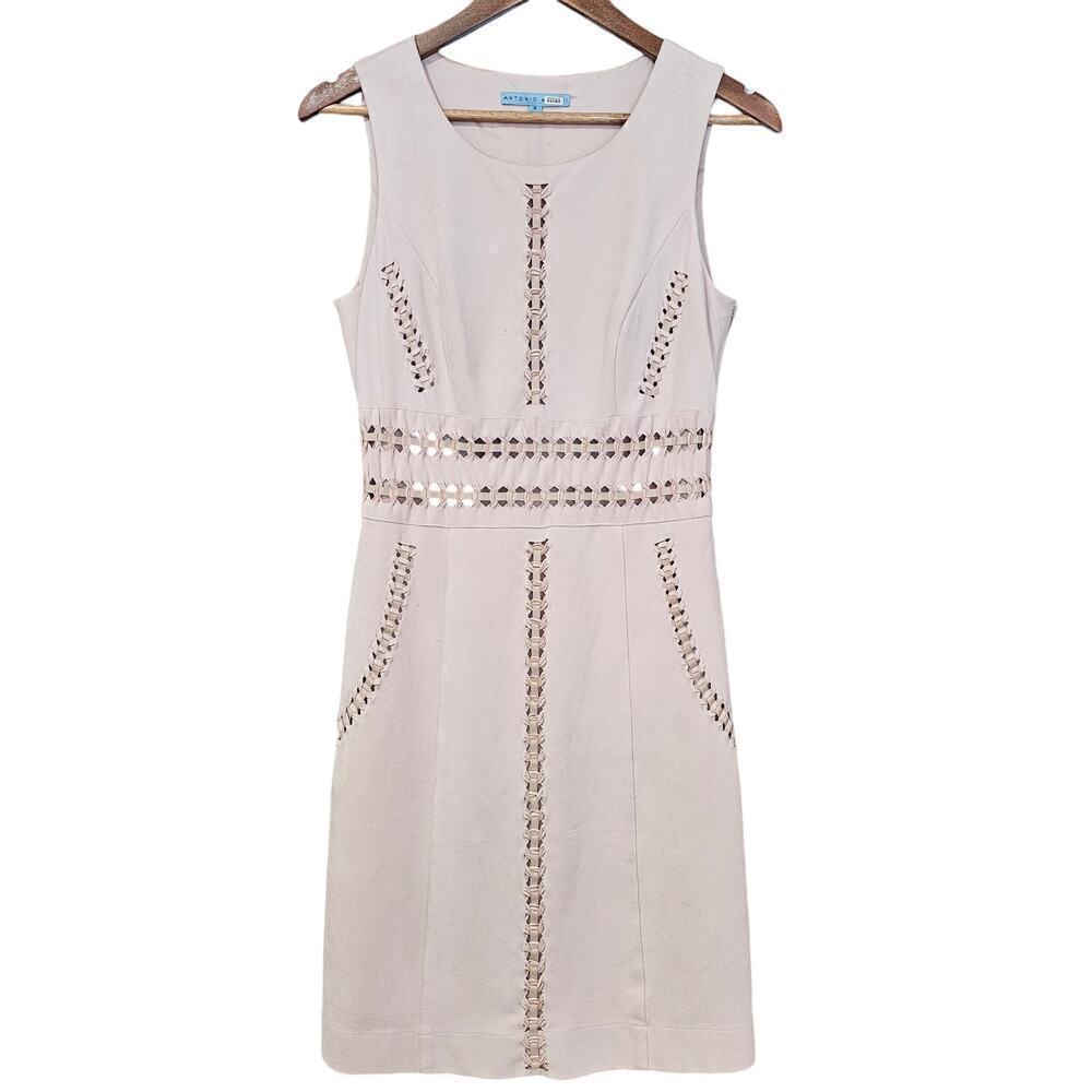 Antonio Melani Sleeveless Dress Blush Pink Size 6